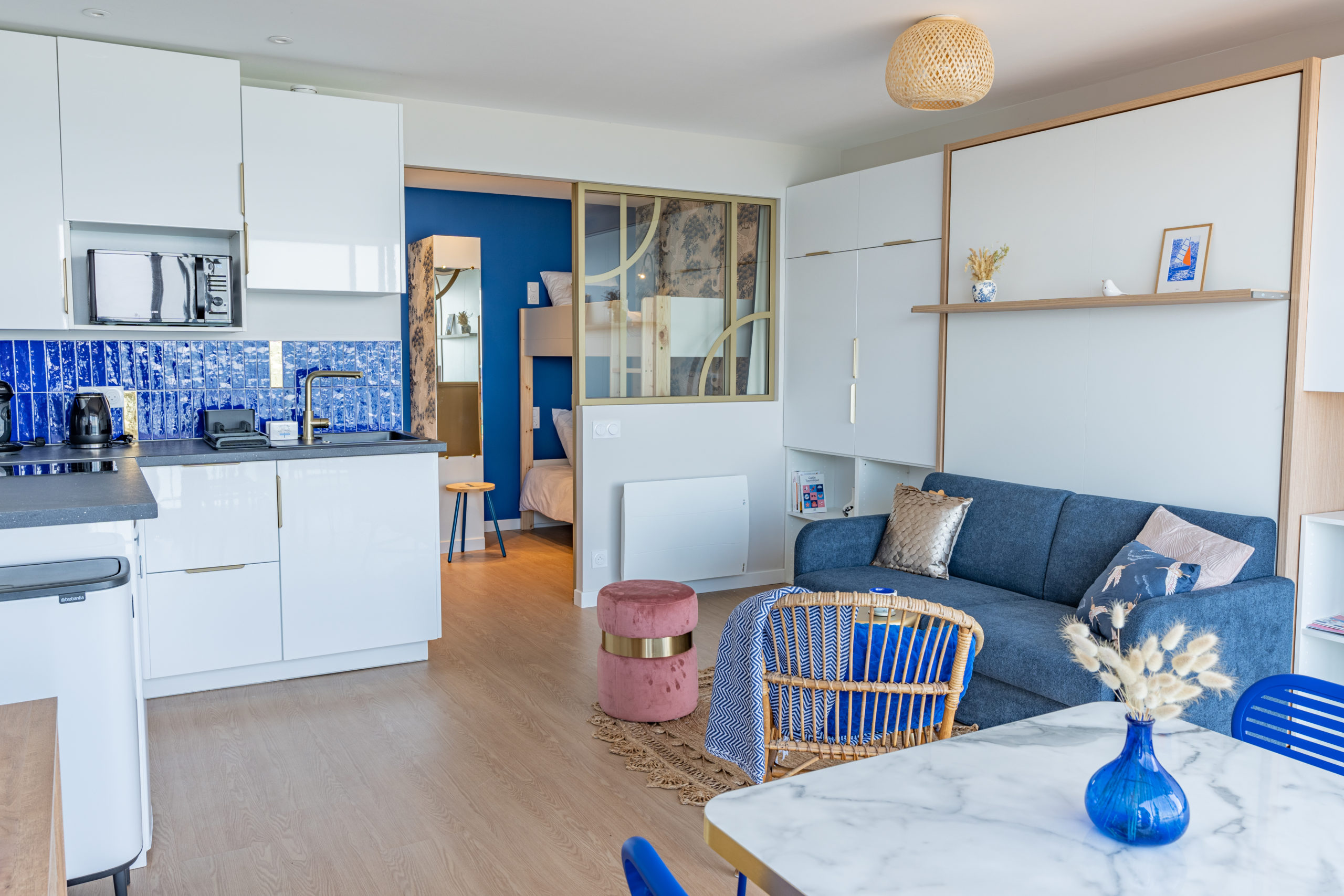 Rénovation d'un appartement avec vue sur mer