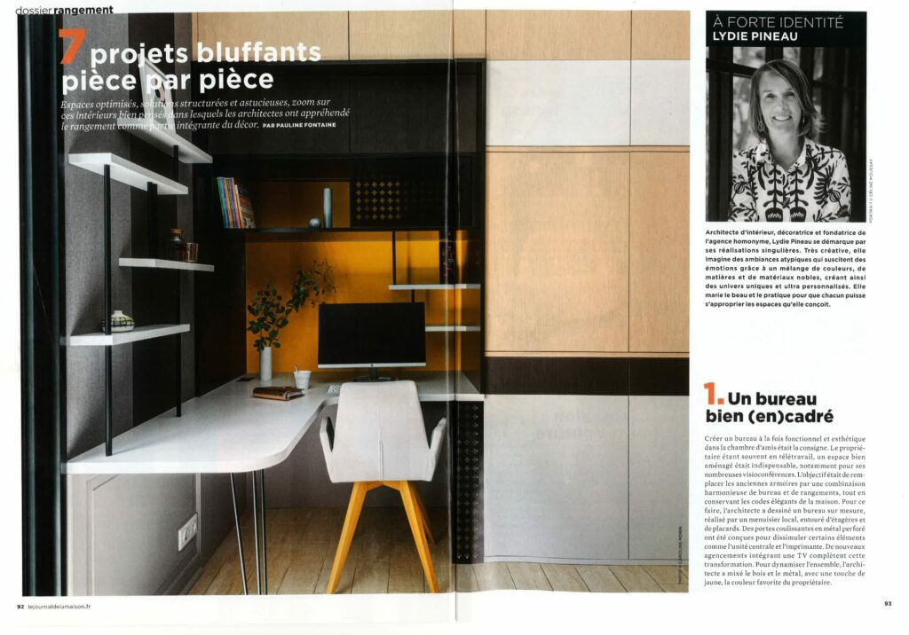 Article Le journal de la Maison