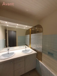 Projet Rochebonne - Salle de bain avant rénovation