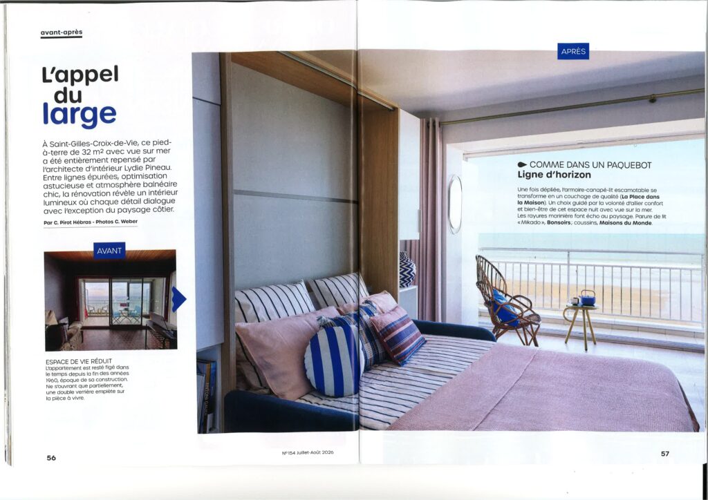 Article Maison créative - Agence Lydie Pineau