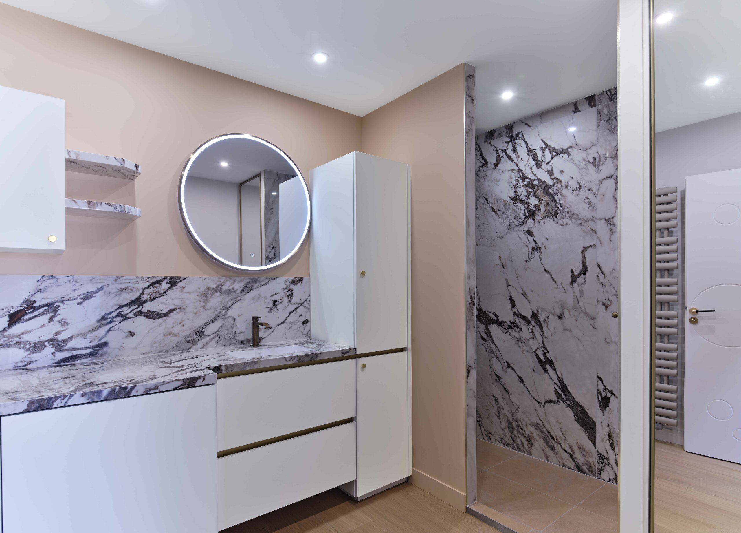 conception salle de bain luxe by lydie pineau architecte d'intérieur saint gilles croix de vie