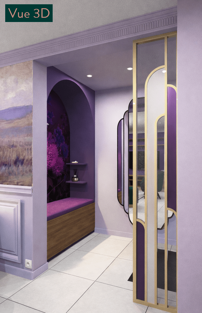 vue 3d claustra