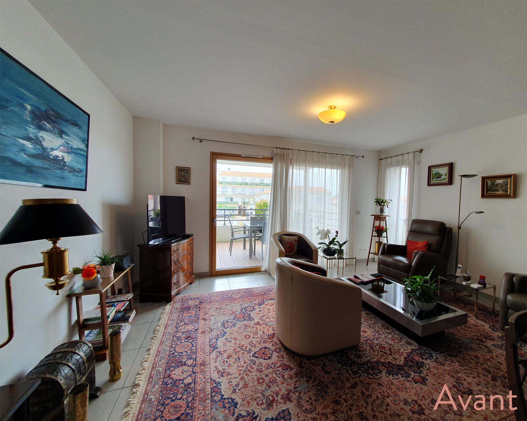 Avant rénovation d'un salon à Saint-Gilles-Croix-de-Vie (85)