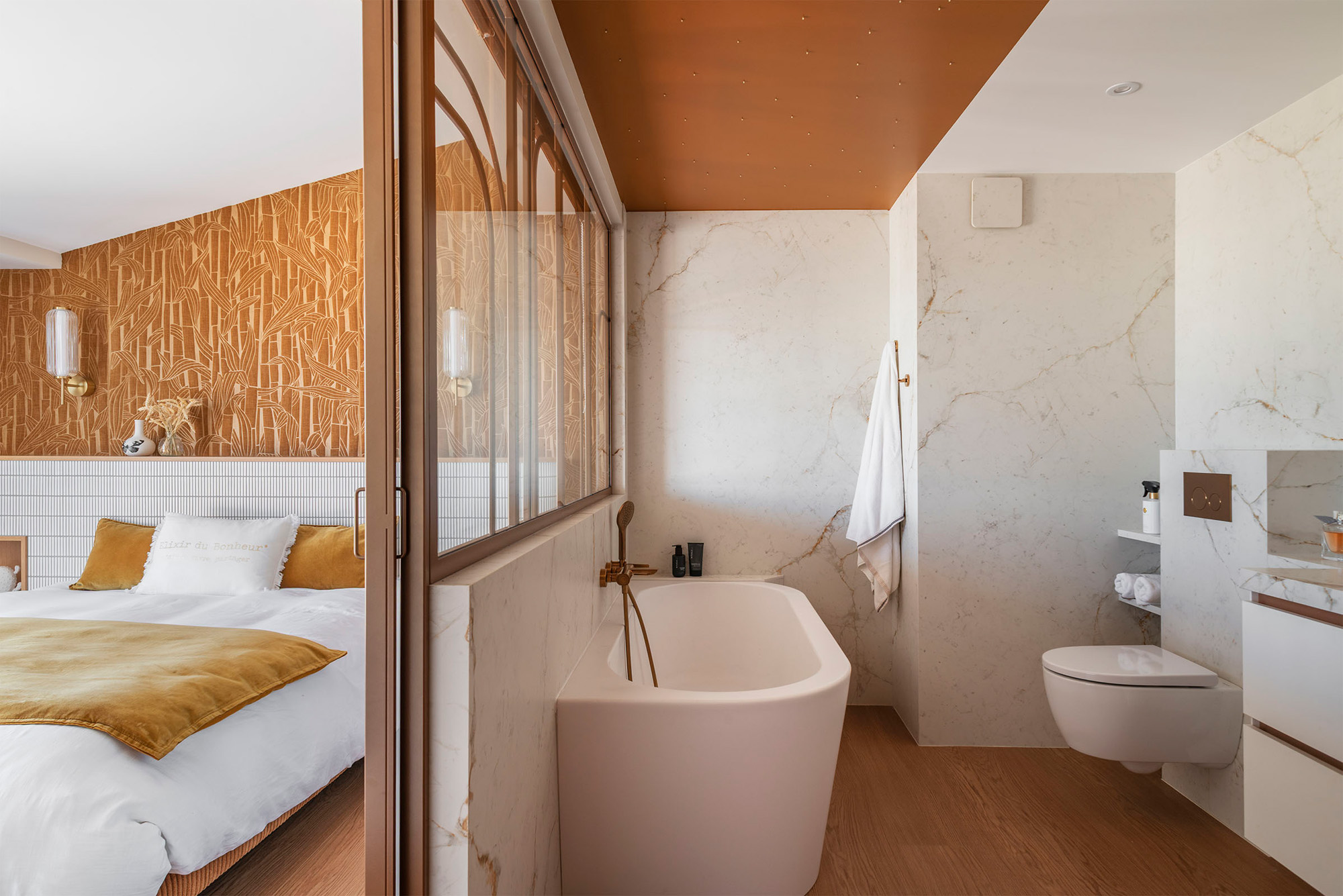 Création salle de bain suite parentale aux Sables d'Olonne (85)