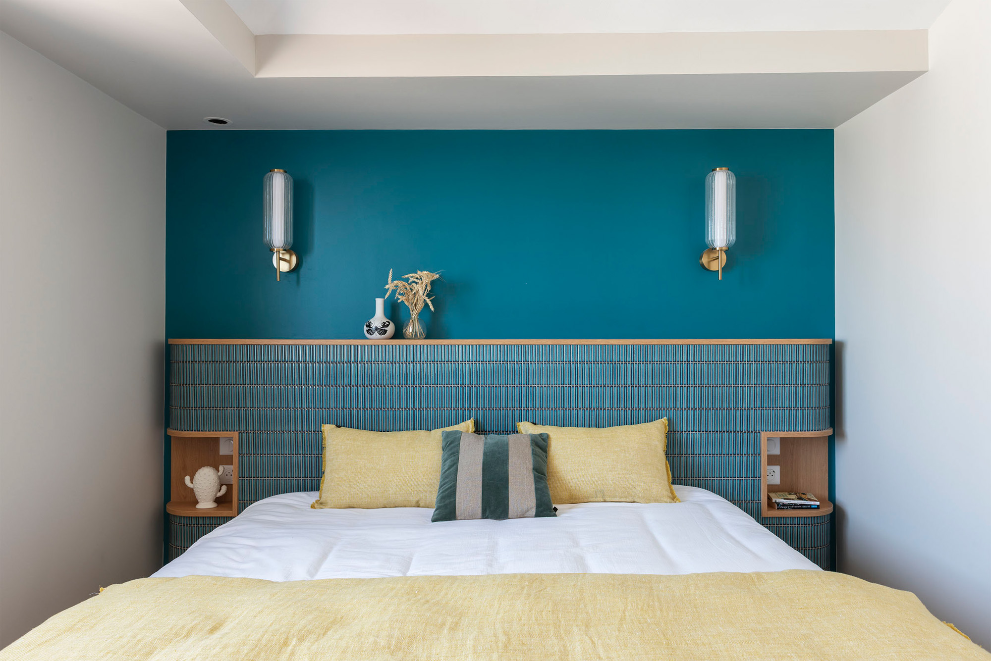 Rénovation chambre chic et haut de gamme aux Sables d'Olonne (85)